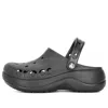 Crocs Baya Platform Sabots Femmes Black 41