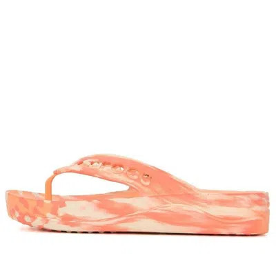 Crocs (wmns)  Baya Platform Thongs 'orange' In Multi