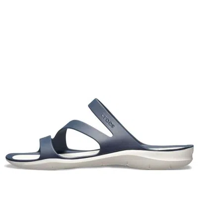 Crocs Women's Swiftwater™ Sandal In Navy/white