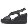 Crocs Brooklyn High Sandals Women Black / Black 5