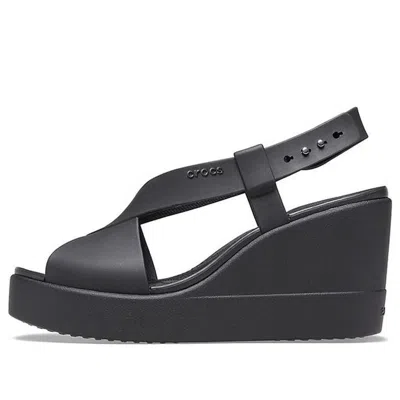 Crocs Brooklyn High Sandals Women Black / Black 5