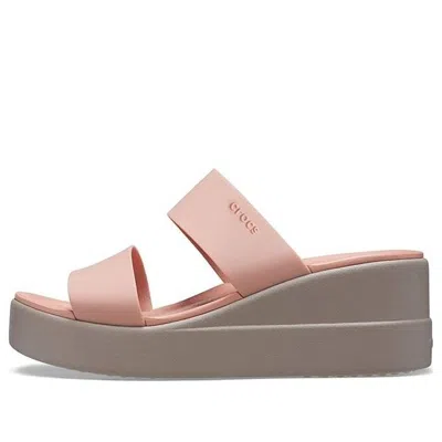 Crocs (wmns)  Brooklyn Lightweight Pale Pink Sandals