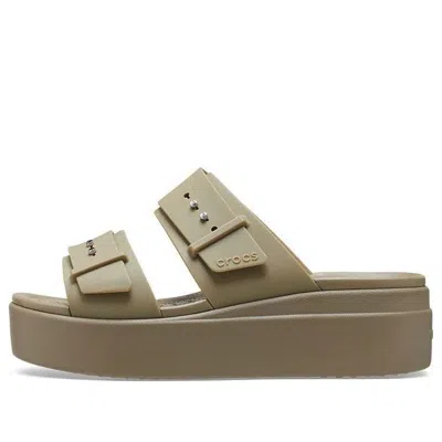Crocs (wmns)  Brooklyn Low Wedge Sandal 'beige'