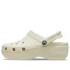 Crocs Off-white Classic Platform Clogs