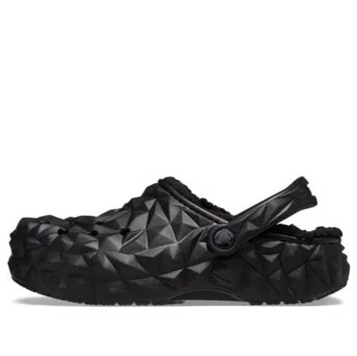 Crocs (wmns)  Classic Clog Lined Geometric Shoes 'black'