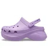 Crocs (wmns)  Classic Clog Retro  Outdoor Thick Sole Sports Purple Sandals