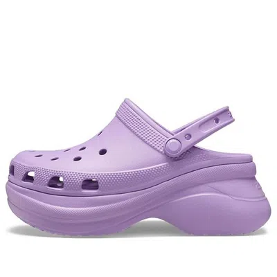 Crocs (wmns)  Classic Clog Retro  Outdoor Thick Sole Sports Purple Sandals