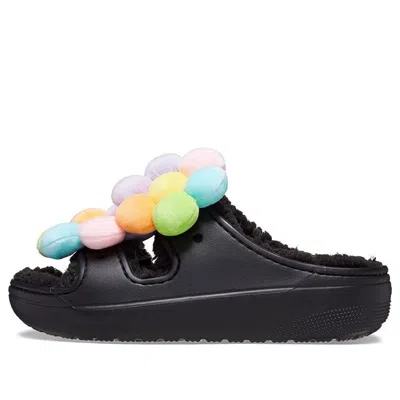Crocs (wmns)  Classic Cozy Daisy Clogs 'black Multi'