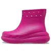 Crocs Crush Boot Stiefel Unisex Fuchsia Fun 45