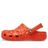 Crocs Classic Geometric Sabots Unisex Lava 43