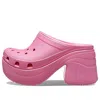 Crocs Siren Clogs Unisex Hyper Pink 36 In Pink