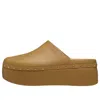 Crocs Dylan Platform Studded Clog In Brown
