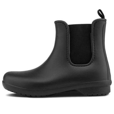 Crocs Freesail Chelsea Boot Boots Women Black / Black 5 In Black/black