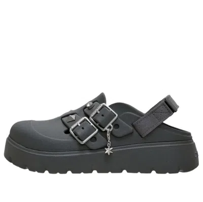 Crocs Loaferette Star Studded Mules In Gray