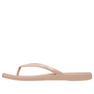 Crocs (wmns)  Miami Flip 'pink Caramel' In Neutral