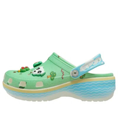 CROCS (WMNS) CROCS PLATFORM CLOG 'ANIMAL CROSSING'