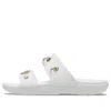 Crocs (wmns)  Soft Sole Cozy Outdoor Flat Heel Sports Slippers White