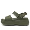 Crocs Soho Y-strap Sandal In Green