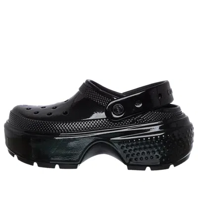Crocs (wmns)  Stomp High Shine Clog 'black'