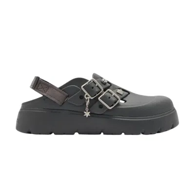 Pre-owned Crocs Wmns Loaferette Star Studded Clog 'carbon' | Black | Women's Size 10