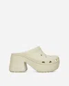 Crocs Unisex Siren Clogs In Bone-neutral In White
