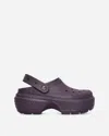 Crocs Wmns Stomp Clogs Dark Iris In Purple