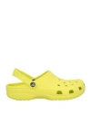 Crocs Woman Mules & Clogs Lime Green Size 6 Rubber