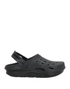 Crocs Off Grid Clog Mules In Black