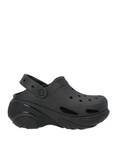 Crocs Woman Mules & Clogs Black Size 8 Eva (ethylene - Vinyl - Acetate)