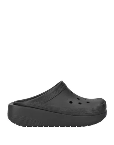 Crocs Woman Mules & Clogs Black Size 8 Rubber