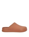 Crocs Woman Mules & Clogs Brown Size 10 Rubber In Brown