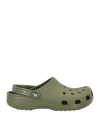 Crocs Woman Mules & Clogs Dark Green Size 8 Eva (ethylene - Vinyl - Acetate)