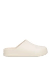 Crocs Woman Mules & Clogs Ivory Size 8 Rubber In White