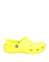 Crocs Woman Mules & Clogs Yellow Size 8 Eva (ethylene - Vinyl - Acetate)