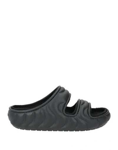 Crocs Woman Sandals Black Size 8 Eva (ethylene - Vinyl - Acetate)
