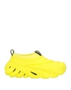 Crocs Woman Sneakers Yellow Size 7 Rubber In Yellow
