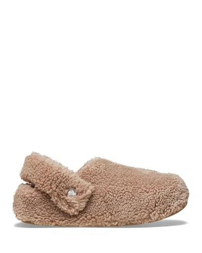 Crocs Classic Cozzzy Slipper In Mushroom