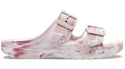 Crocs Women's Classic Marbled Icon Sandal In Multi