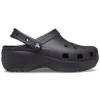 Crocs Classic Platform Clog In Black