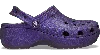 Crocs Classic Platform Glitter Sabots Femmes Dark Iris 42 In Dark Iris
