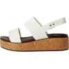 Crocs Brooklyn Cork Low Wedge In Multi