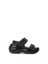 Crocs Mega Crush Sandals In Black