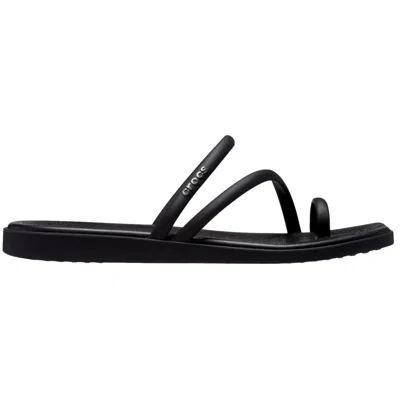 Crocs Miami Toe Loop Sandales Femmes Black 38