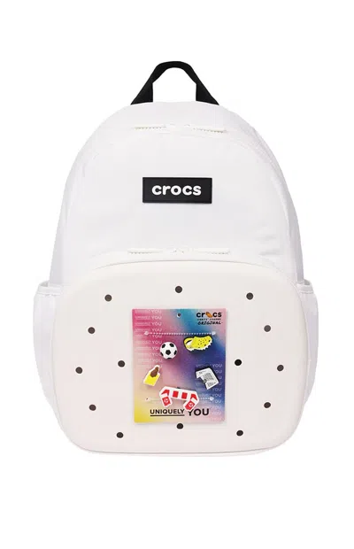 Crocs Women's Custom Back To School Backpack In White