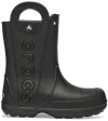 Crocs Handle It Rain Boot Bottes Femmes Black 37 In Black
