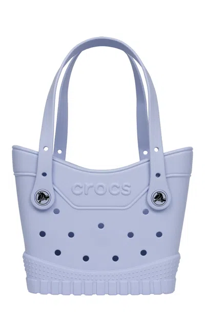 Crocs Women's Haze Small Classic Tote Bag In Concrete Hth/dk Conc Hthr