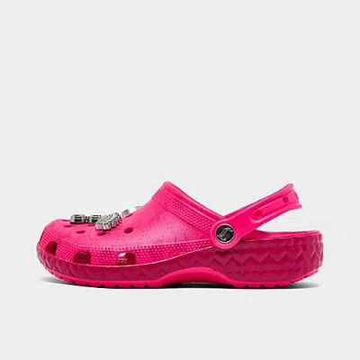 Crocs Women's Juicy Couture Classic Clog Shoes In Dragon Fruit