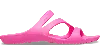 Crocs Kadee Ii Slide Sandal In Electric Pink