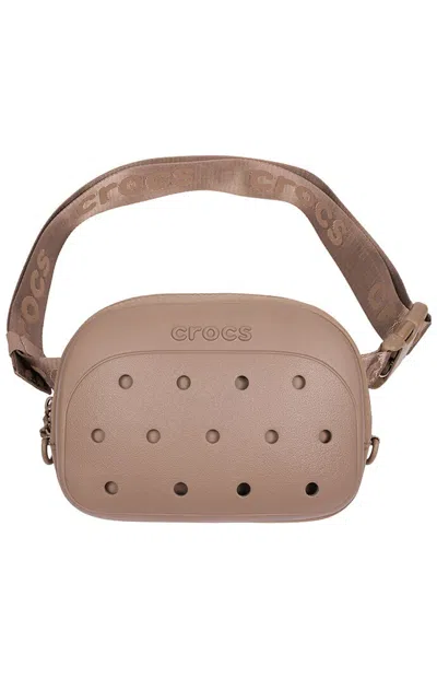 Crocs Women's Latte Classic Belt Bag In Brown