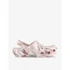 Crocs Womens Marbled Quartz Multi Classic Marbled Rubber Clogs In Marbled Quartz Multi